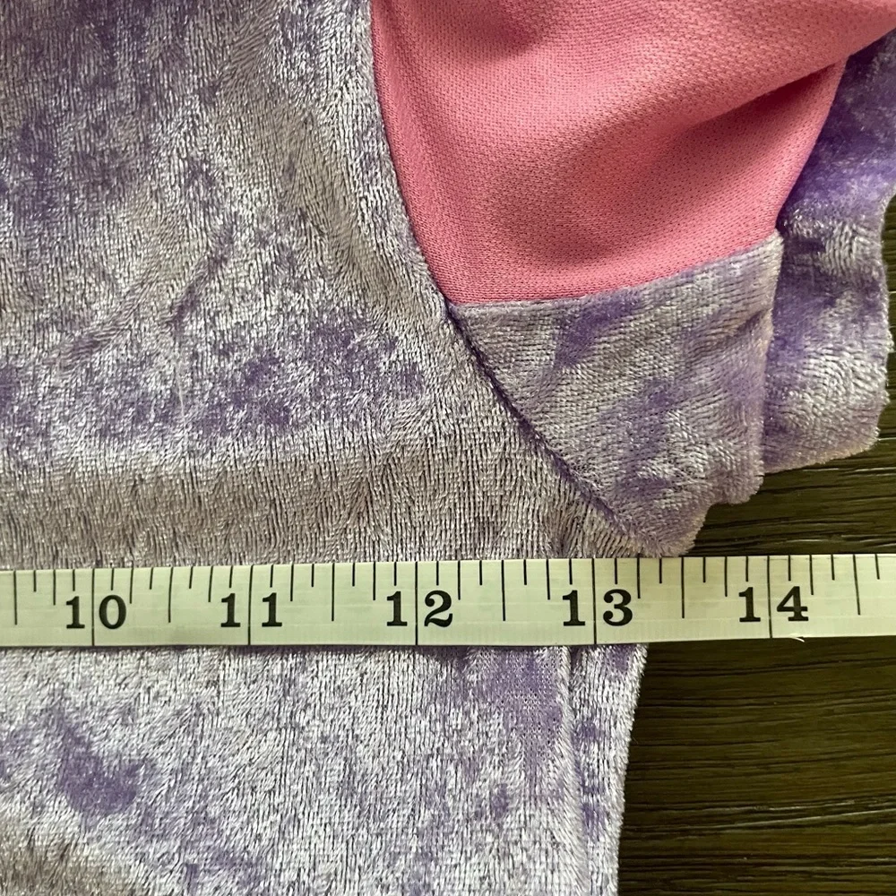 Disney Rapunzel Dress Medium Tulle Purple Girls Dress Up Pretend Play Velvet Top